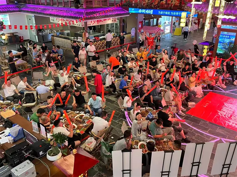 会把, 免费送餐到